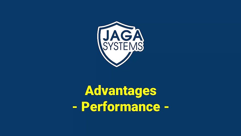 JAGA radar : performance advantage